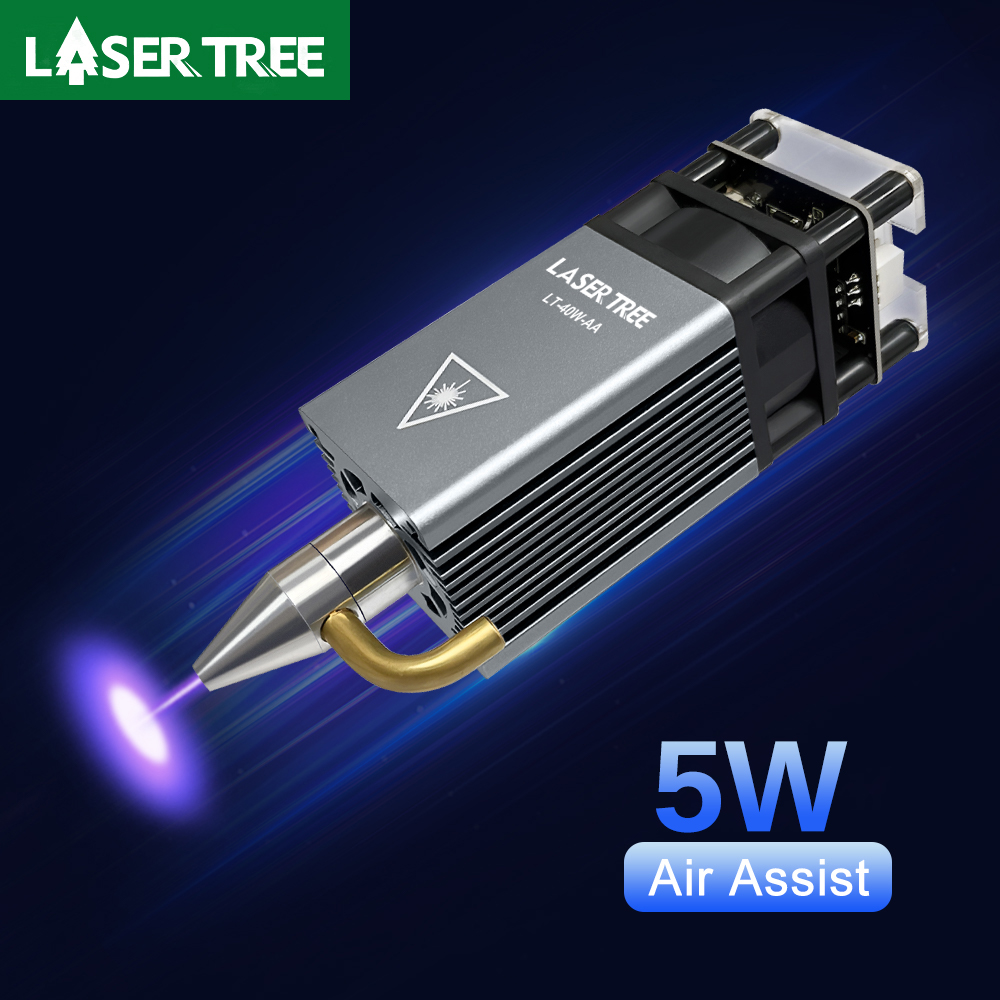 LASER TREE 5W Air Assist Metal - Industrial Laser Engraver ulasan dan harga