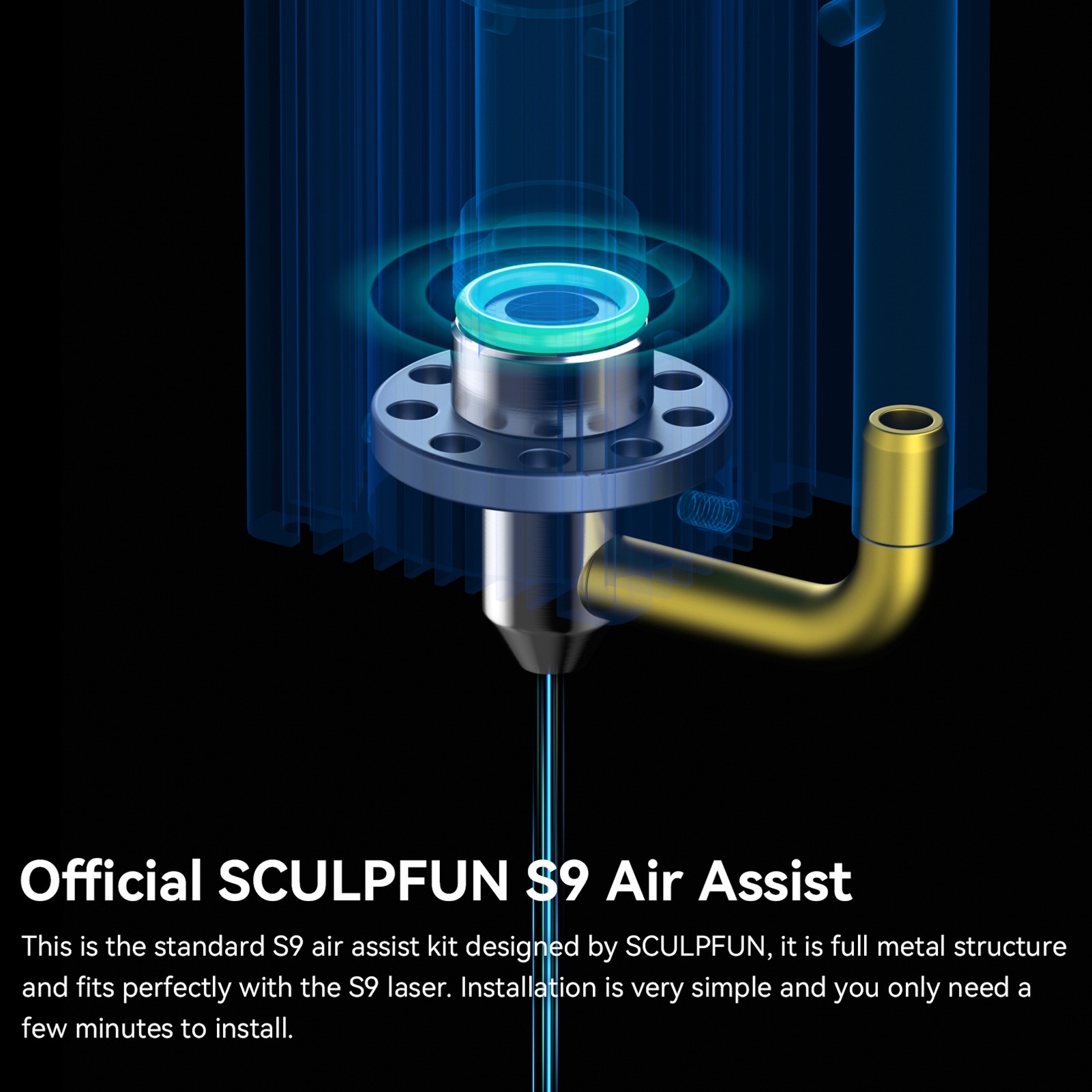 SCULPFUN Laser Engraver Air As - Industrial Laser Engraver ulasan dan harga