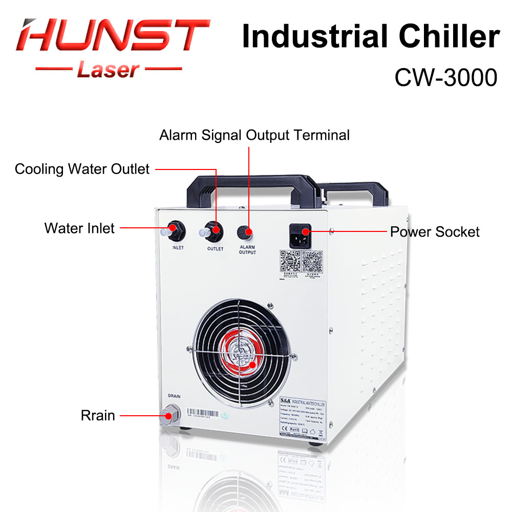 HUNST S&A CW3000 Industrial Wa - Laser Industrial Chiller ulasan dan harga