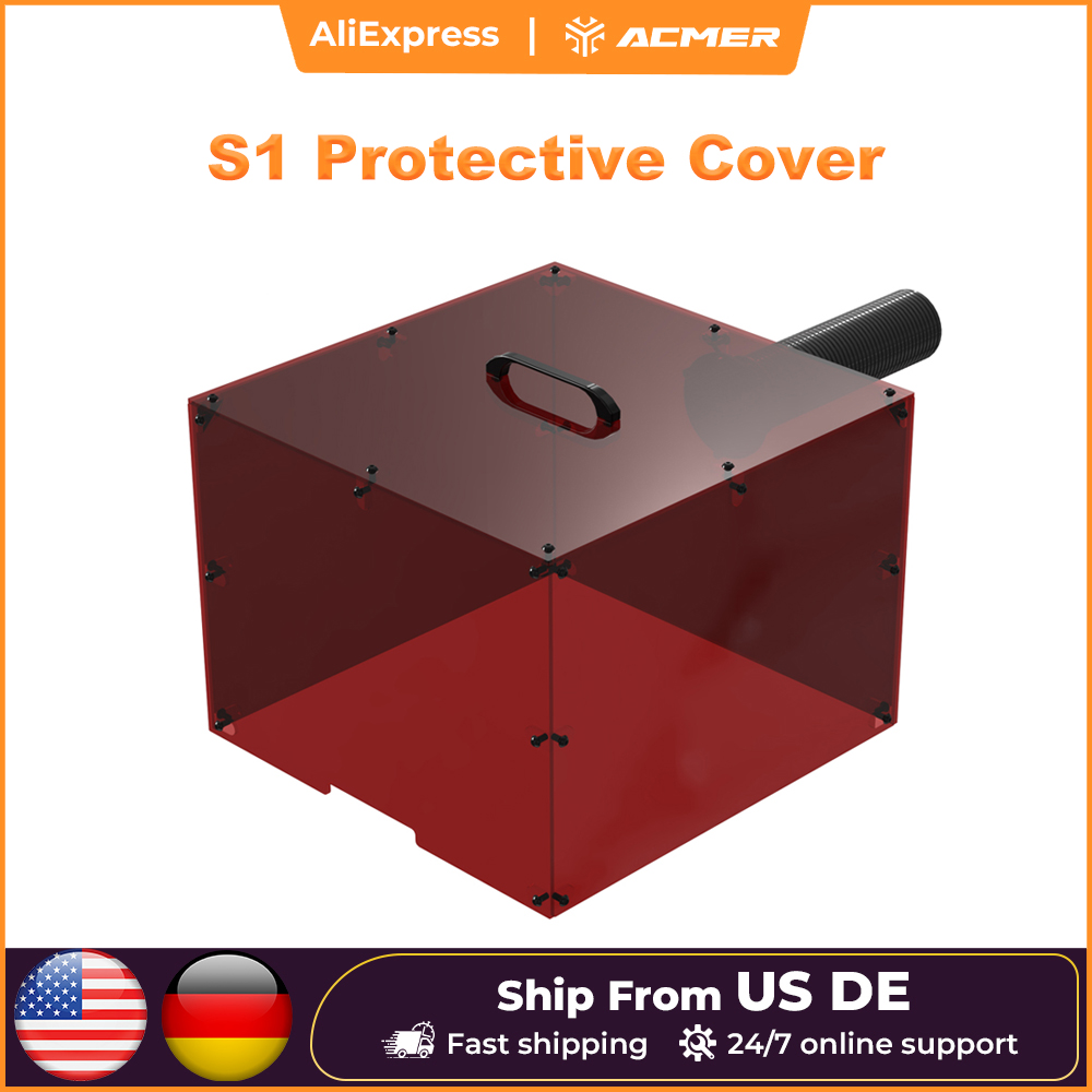 ACMER S1 mini Laser Enclosure  - Honeycomb Laser Bed ulasan dan harga