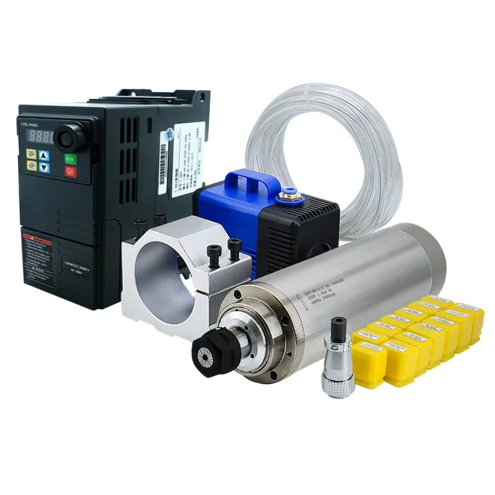 220V ER20 2.2kw 80mm Water Coo - Cnc Spindle Motor ulasan dan harga