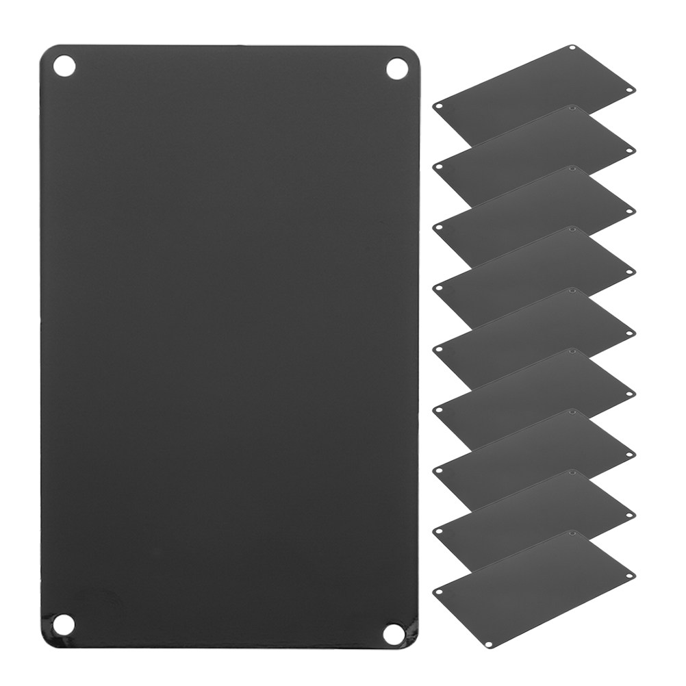 10Pcs Blank Aluminum Nameplate - Industrial Laser Engraver ulasan dan harga