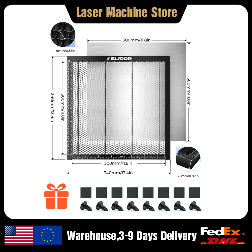 ELIDOR Laser Honeycomb Working - Honeycomb Laser Bed ulasan dan harga