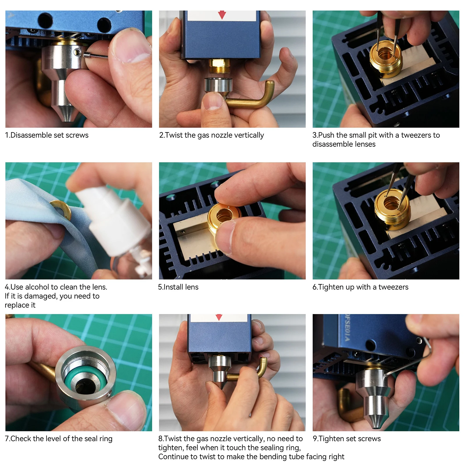 SCULPFUN 6pcs Laser Lens for S - Industrial Laser Engraver ulasan dan harga