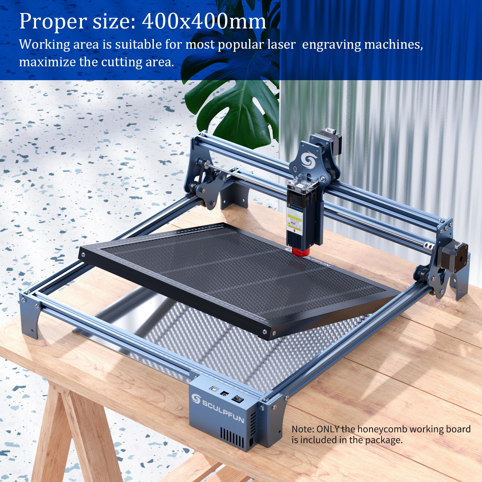 Laser Engraver Work Bed Honeyc - Honeycomb Laser Bed ulasan dan harga